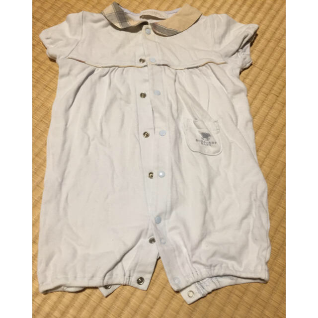 BURBERRY(バーバリー)のバーバリー 新生児 ロンパース 60Cm キッズ/ベビー/マタニティのベビー服(~85cm)(ロンパース)の商品写真