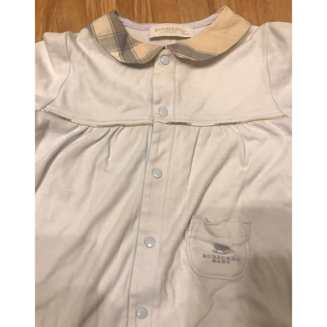 BURBERRY(バーバリー)のバーバリー 新生児 ロンパース 60Cm キッズ/ベビー/マタニティのベビー服(~85cm)(ロンパース)の商品写真