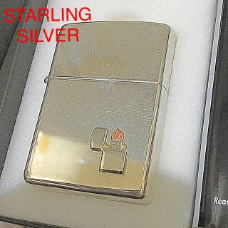 ジッポー(ZIPPO)のとんた様専用 ZIPPO 希少レア STARLING SILVER 100個限定(タバコグッズ)