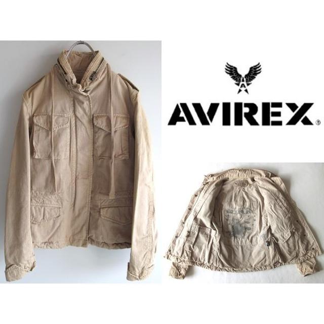 AVIREX - AVIREX コットンツイル M-65フィールドジャケット F サンドベージュの通販 by Rinnel's shop｜アヴィレックスならラクマ