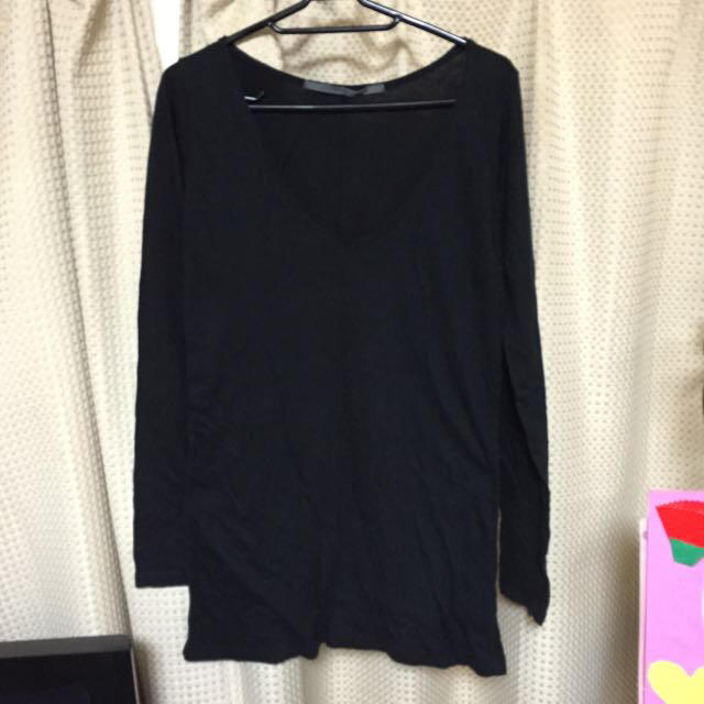 AZUL by moussy(アズールバイマウジー)のアズール シンプルロングT レディースのトップス(Tシャツ(長袖/七分))の商品写真