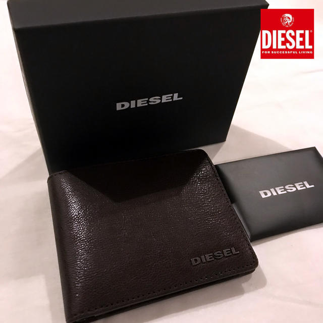 DIESEL(ディーゼル)のDIESELディーゼル◆メンズ財布◆ブラウン◆JEM-J/HIRESH メンズのファッション小物(折り財布)の商品写真