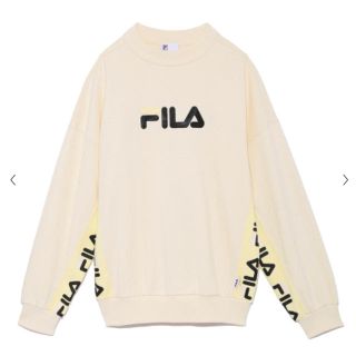 スナイデル(SNIDEL)のSNIDEL×FILA スウェットプルオーバー(トレーナー/スウェット)