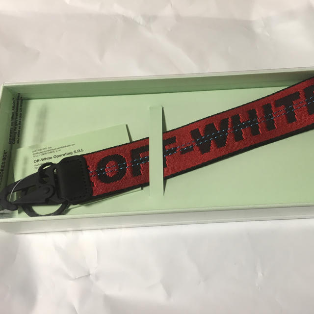 OFF-WHITE(オフホワイト)のINDUSTRIAL KEYCHAIN メンズのファッション小物(キーホルダー)の商品写真