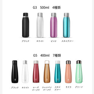 日本初 SGUAI（スグアイ）  スマートボトル Ｇ3 500ml(水筒)