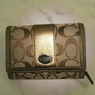 コーチ(COACH)のCOACH  折り財布  正規品(財布)