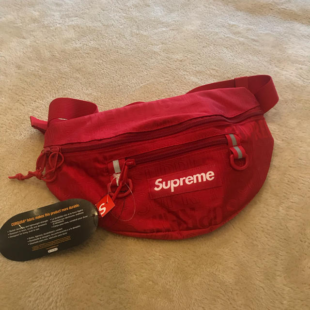 Supreme Waist bag Red