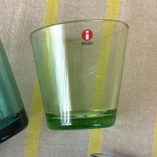 イッタラ(iittala)の新品☆ イッタラ カルティオ アップルグリーン(グラス/カップ)