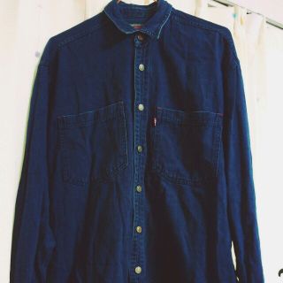 リーバイス(Levi's)の古着/Levi'sデニムシャツワンピース(ひざ丈ワンピース)