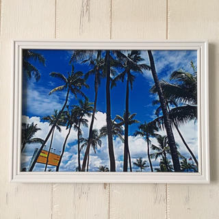 #28  Hawaii art  ”Blue Sky ハワイ アート ポスター(アート/写真)