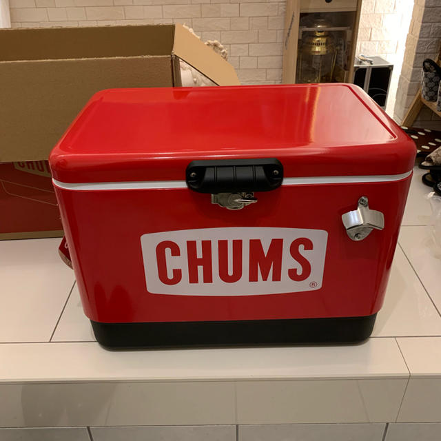 CHUMS(チャムス)のチャムス / CHUMS スチールクーラーボックス54L 新品未使用 スポーツ/アウトドアのアウトドア(その他)の商品写真