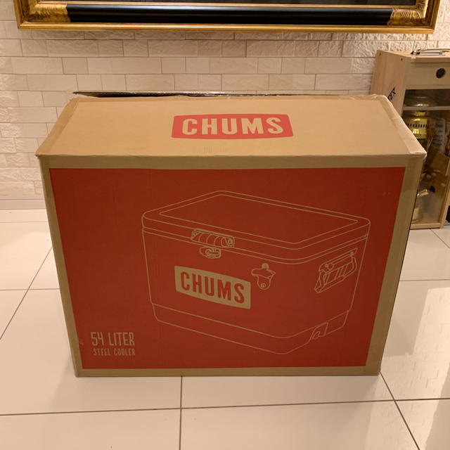 CHUMS(チャムス)のチャムス / CHUMS スチールクーラーボックス54L 新品未使用 スポーツ/アウトドアのアウトドア(その他)の商品写真