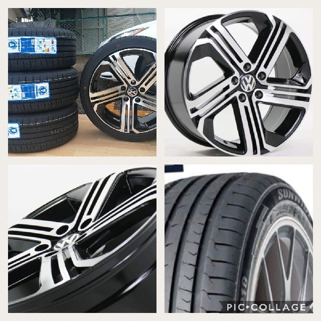 売れ筋アイテムラン - Volkswagen VW 新品4本タイヤ付き!▽ 18インチ