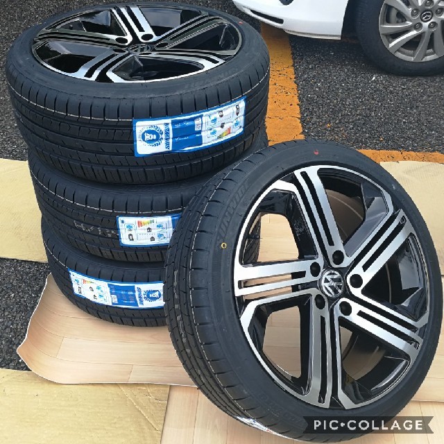 新品 VW ワーゲン ゴルフ5 ゴルフ6 ゴルフ7 18インチ 4本セットタイヤ 新品 VW ワーゲン ゴルフ5 ゴルフ6 ゴルフ7 18インチ 4本セットタイヤ