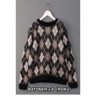 ビューティアンドユースユナイテッドアローズ(BEAUTY&YOUTH UNITED ARROWS)のBATONER×6(ROKU) Mサイズ (ニット/セーター)