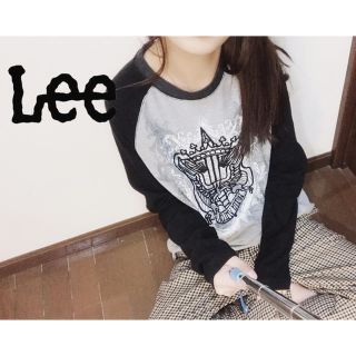 リー(Lee)の90年代ヴィンテージ LEE ラグランシャツ ロンT バイカラー L(Tシャツ(長袖/七分))