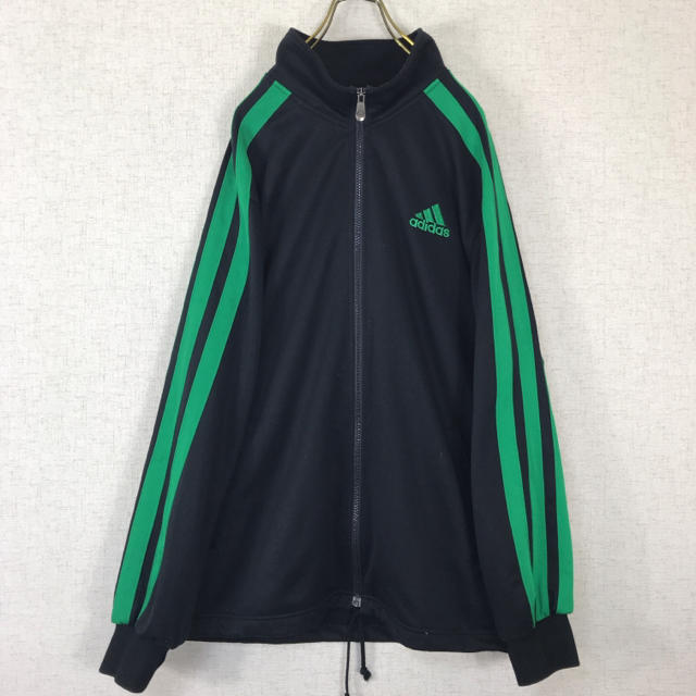 adidas(アディダス)の90s adidas アディダス ジャージ ワンポイント サイドライン XL メンズのトップス(ジャージ)の商品写真