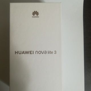 HUAWEI nova lite3(スマートフォン本体)