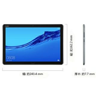 アンドロイド(ANDROID)のMediaPad M5 Lite 10 LTEモデル　BAH2-L09(タブレット)