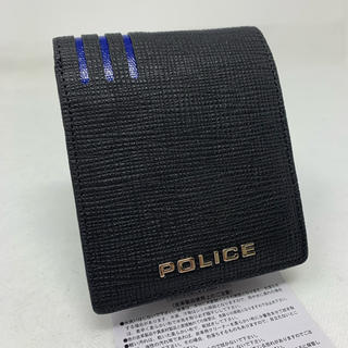 POLICE - POLICE ポリス 二つ折り財布 リネア ブラック 黒 LINEAの通販｜ラクマ