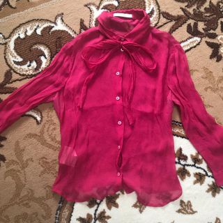 PRADA（シャツ/ブラウス(長袖/七分) ・ ピンク/桃色系）のフリマ