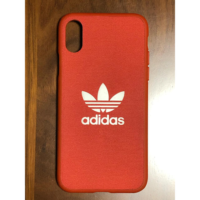 adidas(アディダス)のiPhoneXS/Xケース Moulded Case Canvas Orange スマホ/家電/カメラのスマホアクセサリー(iPhoneケース)の商品写真