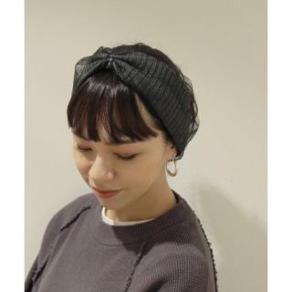 トゥデイフル(TODAYFUL)のtodayful チュールターバン(ヘアバンド)