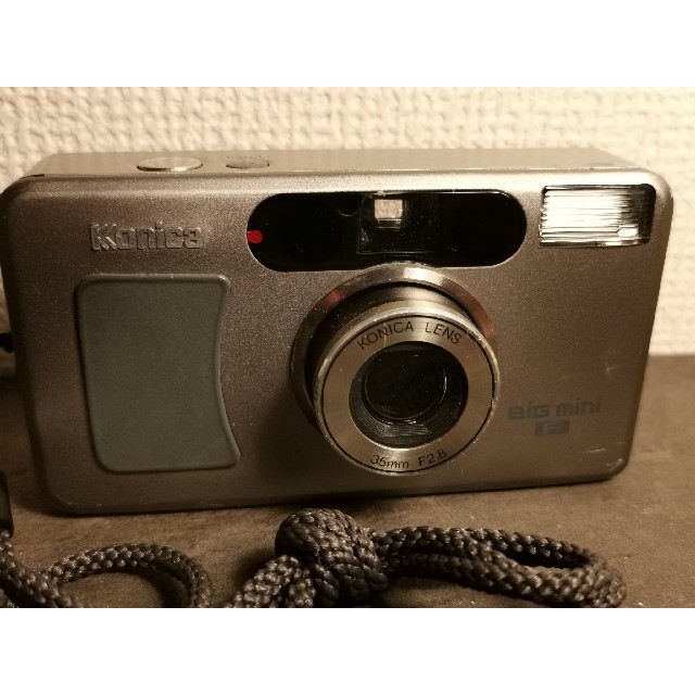 konica big mini f 直前に試写済み