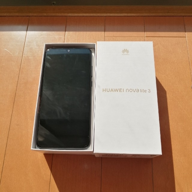 Huawai nova lite 3　新品