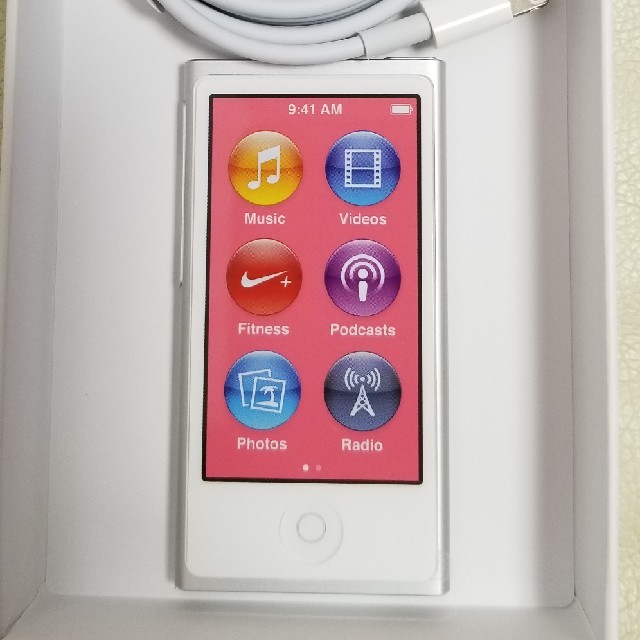 Apple - ☆新品未使用☆ipod nano  第7世代　シルバー