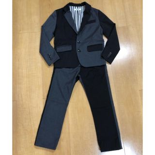 ジェネレーター クレイジーパターン スーツ 入学式 フォーマル 120キッズ服男の子用(90cm~)