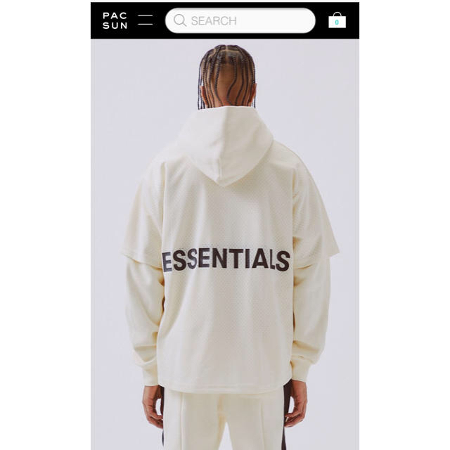 fog essentials Vネック 半袖メッシュTシャツ XLサイズ 新品