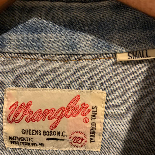 Wrangler(ラングラー)のWrangler ラングラー ウエスタンシャツ デニムシャツ small メンズのトップス(シャツ)の商品写真