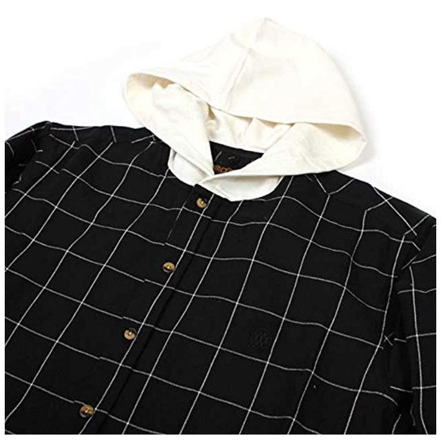 10Deep(テンディープ)の10deep テンディープ チェックシャツ フード シャツ 袖ロゴ メンズのトップス(シャツ)の商品写真