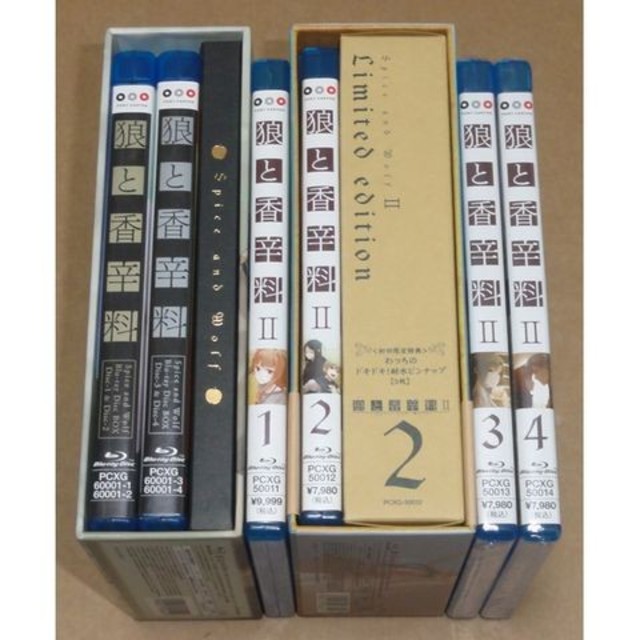 狼と香辛料 1st+2nd Blu-ray 全巻-