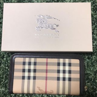 バーバリー(BURBERRY)のバーバリー 長財布 【美品】(長財布)