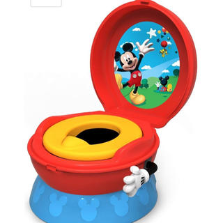ディズニー(Disney)のミッキーマウスクラブハウス おまる 補助便座(補助便座)