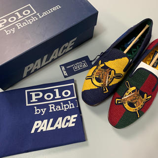 ポロラルフローレン(POLO RALPH LAUREN)のPALACE x POLO RALPH LAUREN SLIPPER 限定靴(ドレス/ビジネス)