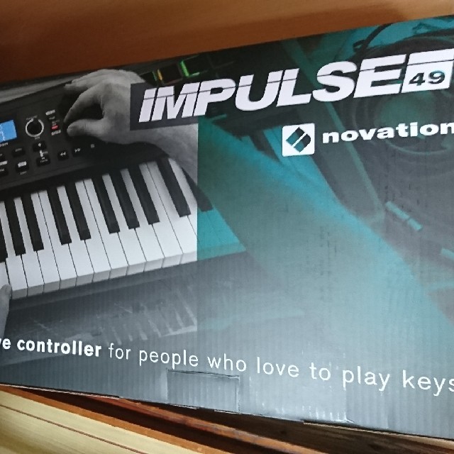 【新品未使用】novation IMPULSE 49 MIDI キーボード 楽器のDTM/DAW(MIDIコントローラー)の商品写真