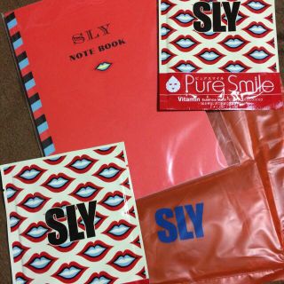 スライ(SLY)のノートブック&フェイスパックセット(その他)