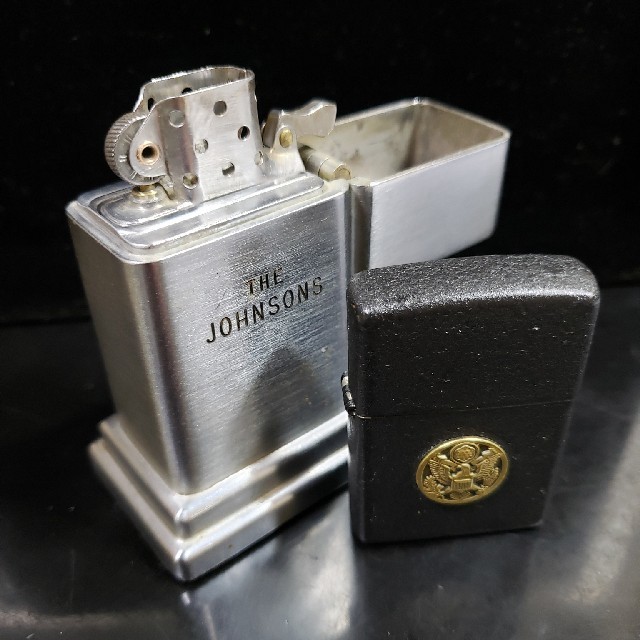 ヴィンテージ❤60年代Zippo♥バークラフトテーブルライター❤送料無料