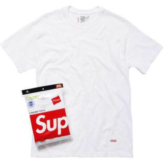 シュプリーム(Supreme)のSupreme×Hanes Tシャツ(Tシャツ(半袖/袖なし))