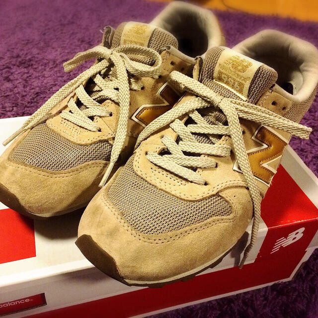 梨花モデルNewBalance996