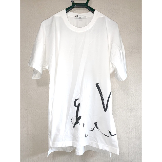Y-3 半袖ロゴTシャツ 白 Y3 adidas アディダス ヨウジヤマモト 人気 