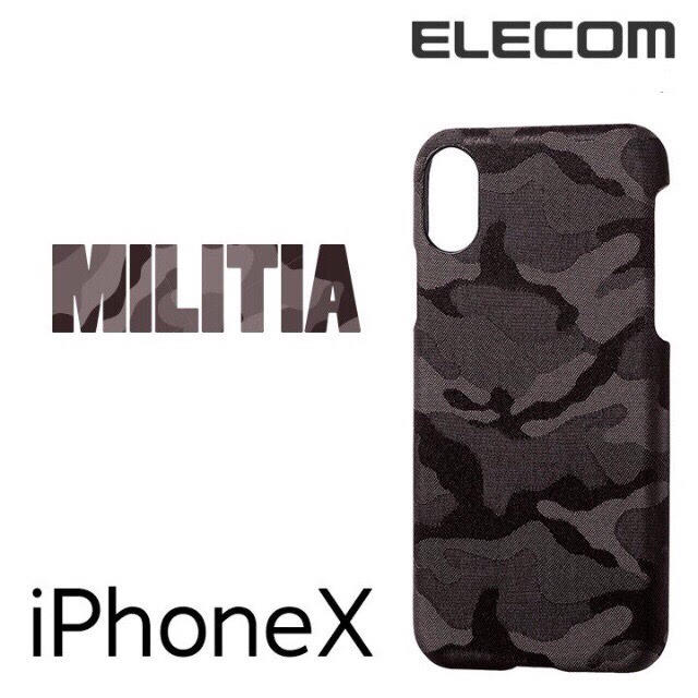 ELECOM - カモフラ緑 iPhoneX/XS ケース PM-A17XPLOCFGNの通販 by booqmaak｜エレコムならラクマ