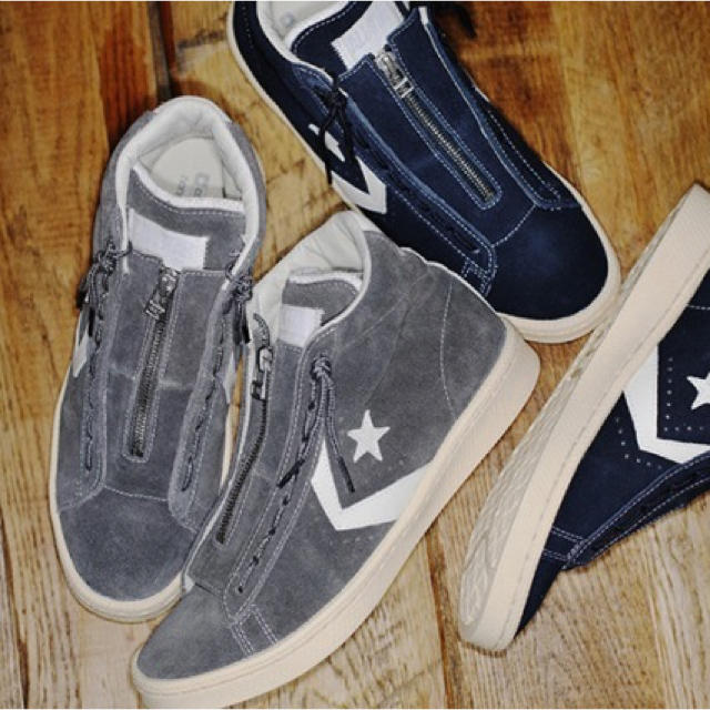 nonnative(ノンネイティブ)のnonnative×CONVERSE PRO-LEATHER HI メンズの靴/シューズ(スニーカー)の商品写真