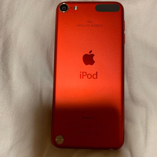 Apple(アップル)のiPod touch 第5世代 64GB ネット 直営店限定色 レッド 美品 スマホ/家電/カメラのオーディオ機器(ポータブルプレーヤー)の商品写真