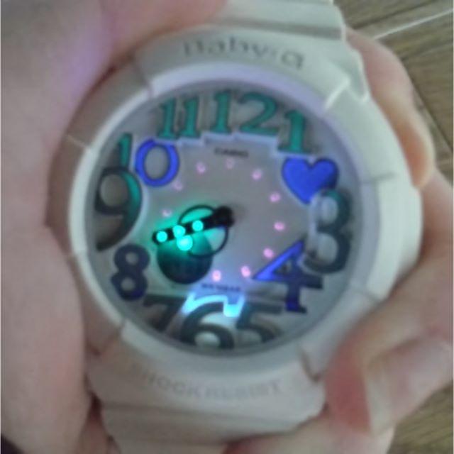 Baby-G(ベビージー)のBaby-G　腕時計　ホワイト レディースのファッション小物(腕時計)の商品写真