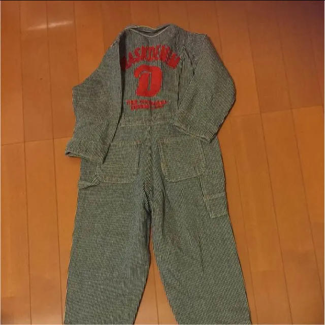 WASK(ワスク)のWash デニム つなぎ 90 キッズ/ベビー/マタニティのキッズ服男の子用(90cm~)(その他)の商品写真