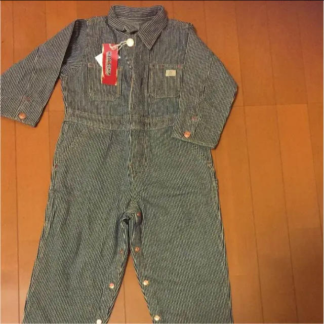 WASK(ワスク)のWash デニム つなぎ 90 キッズ/ベビー/マタニティのキッズ服男の子用(90cm~)(その他)の商品写真